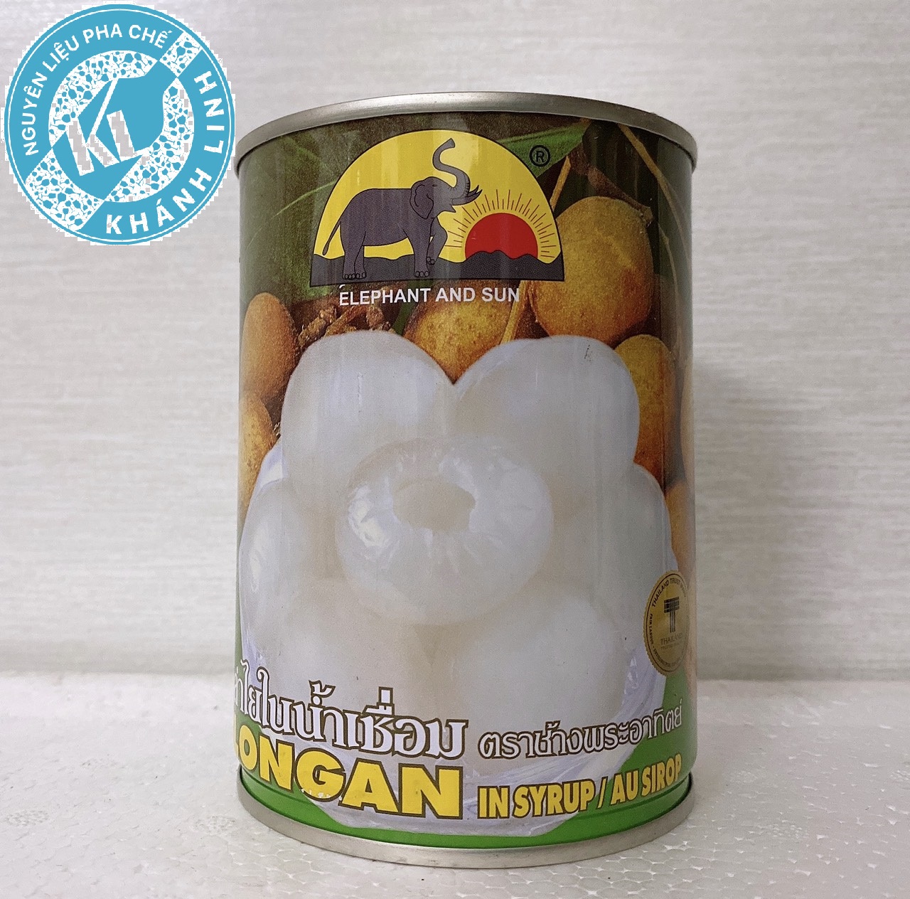 Nhãn Hộp Elephant and Sun 565g