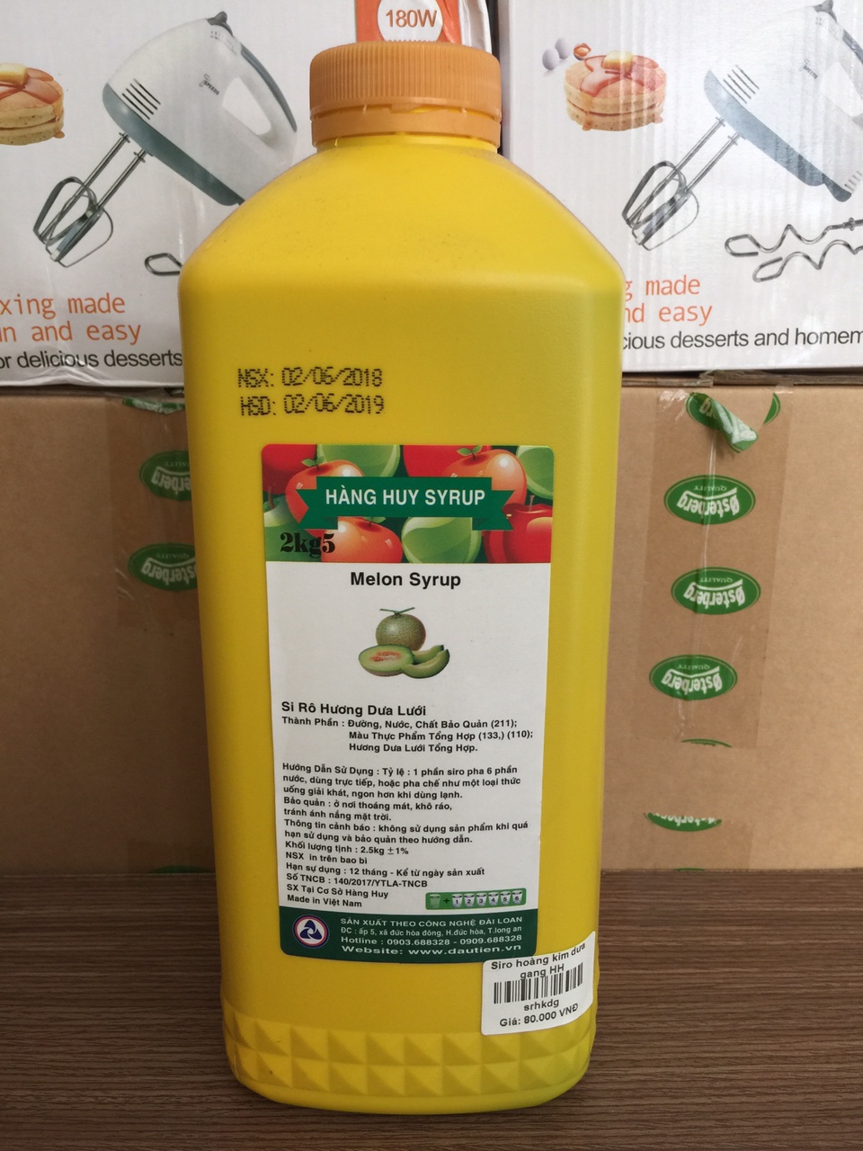 Trân Châu Gia Uy Trắng Hương Bí Đao 2Kg