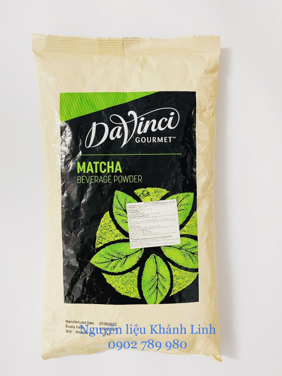 Bột Matcha Beverage Power Davinci