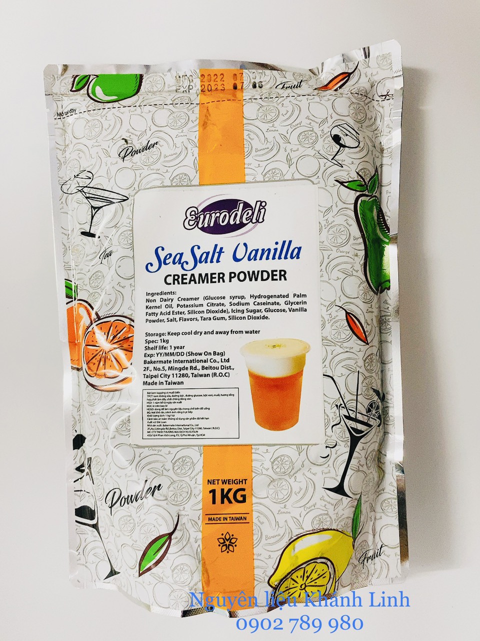 Bột Milk Foam Vani Eurodeli 1kg