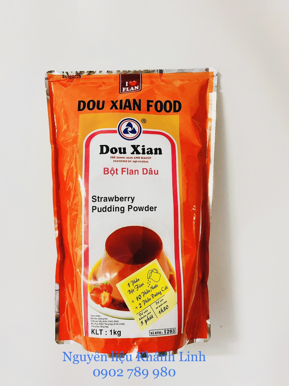  Bột Plan Dâu Douxian 1kg