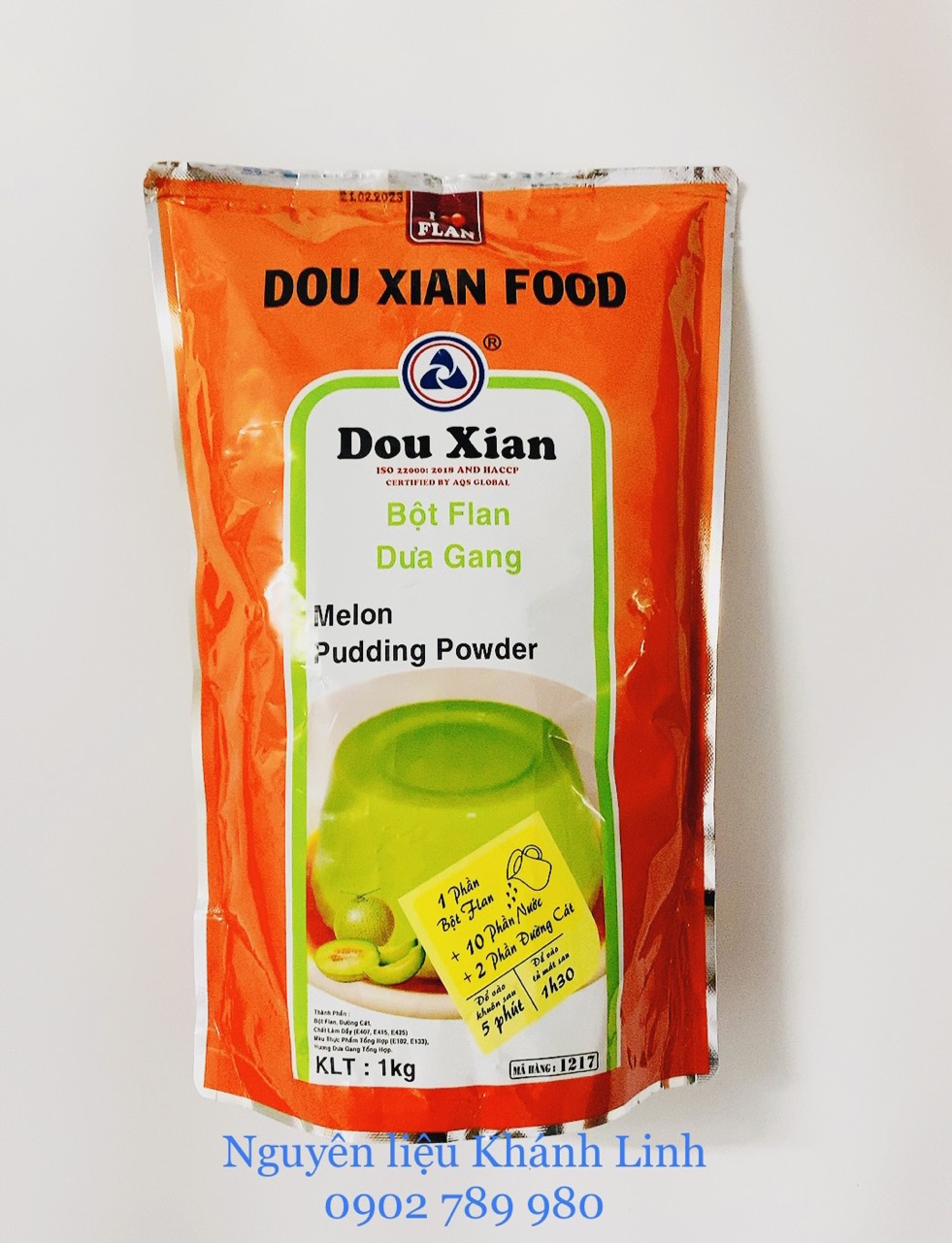  Bột Plan Dưa Gang Douxian 1kg