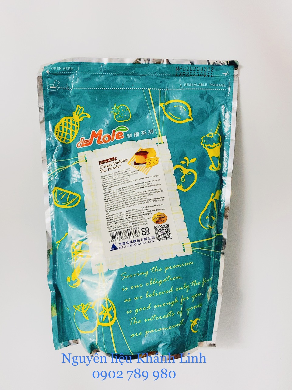 Bột Pudding Phô Mai Mole 1kg