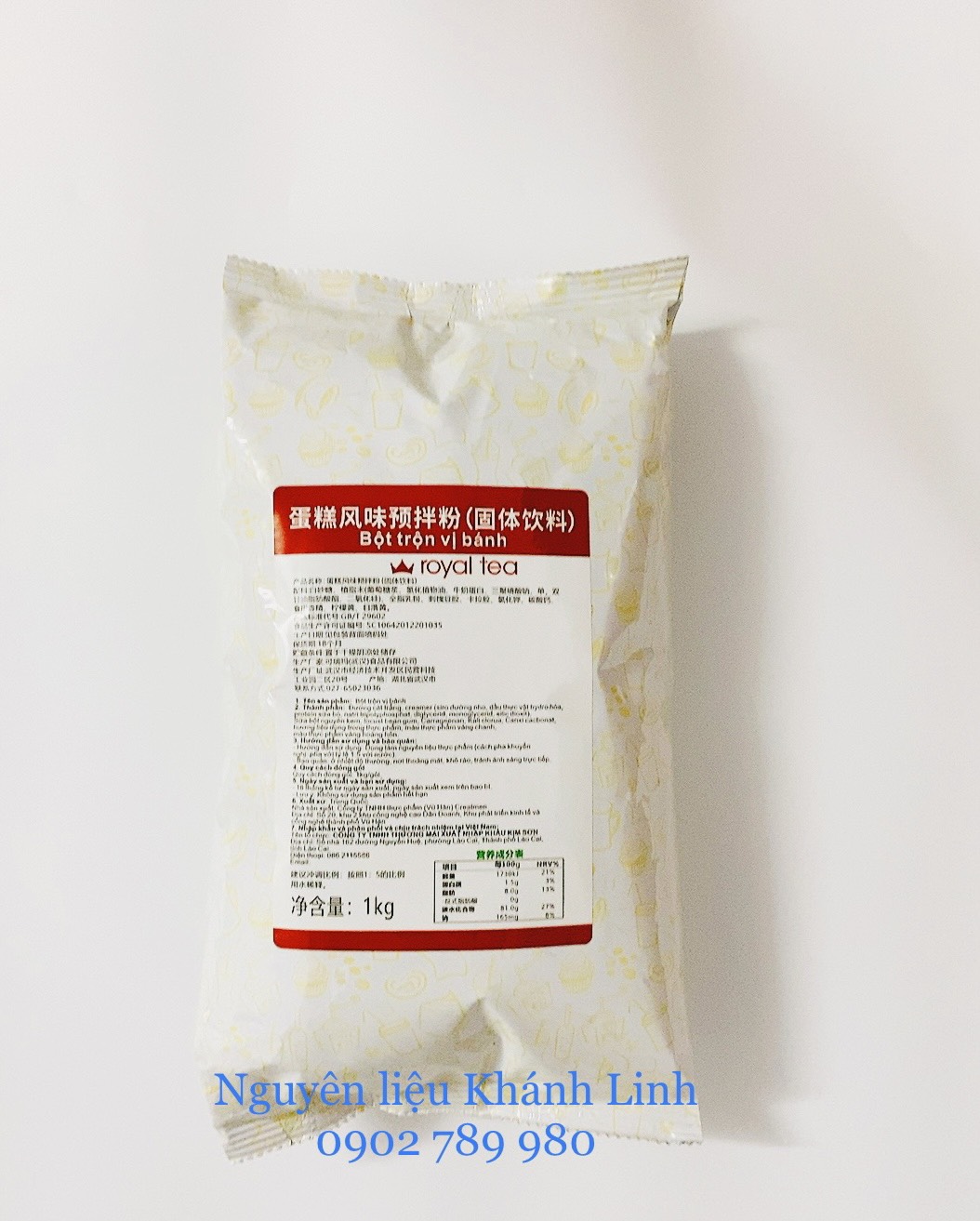 Bột Trộn Vị Bánh Royal Tea 1kg