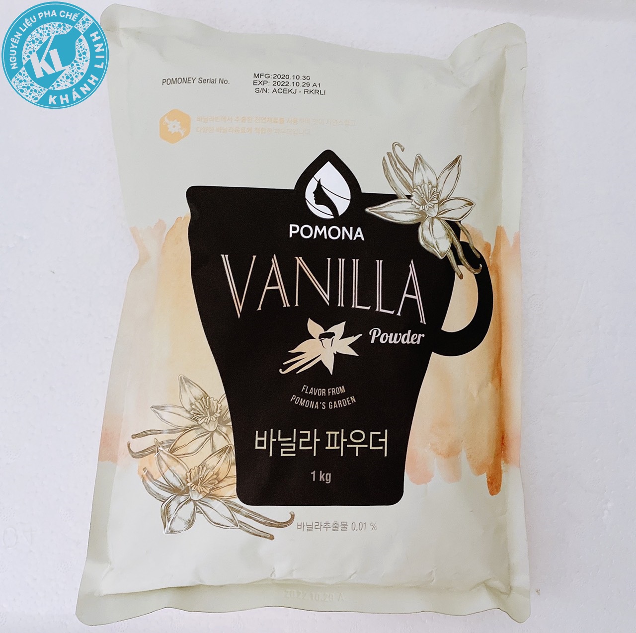 Bột vanilla power pomona Hàn Quốc