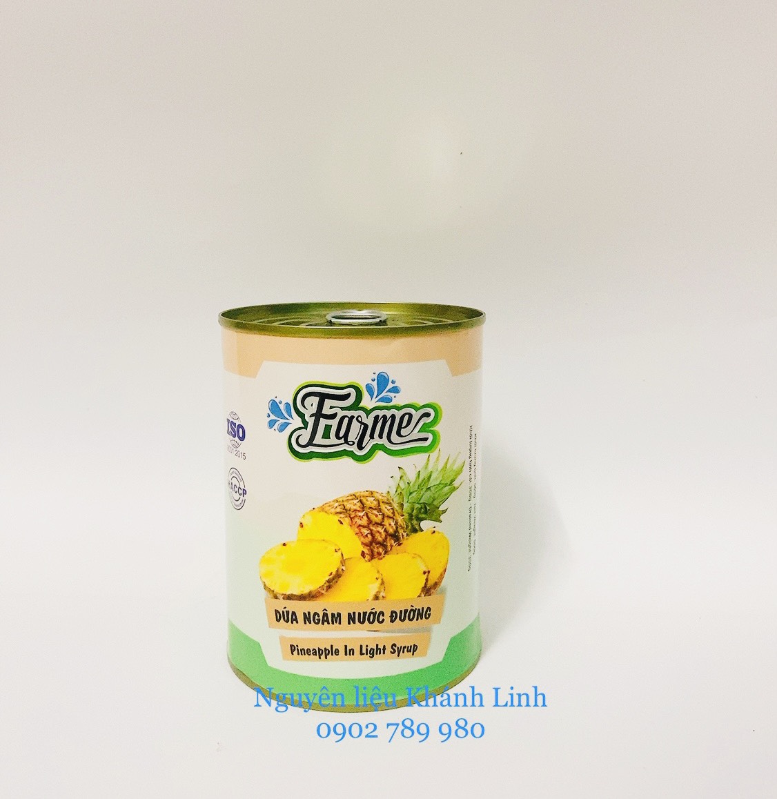 Dứa Ngâm Nước Đường Farme 560G