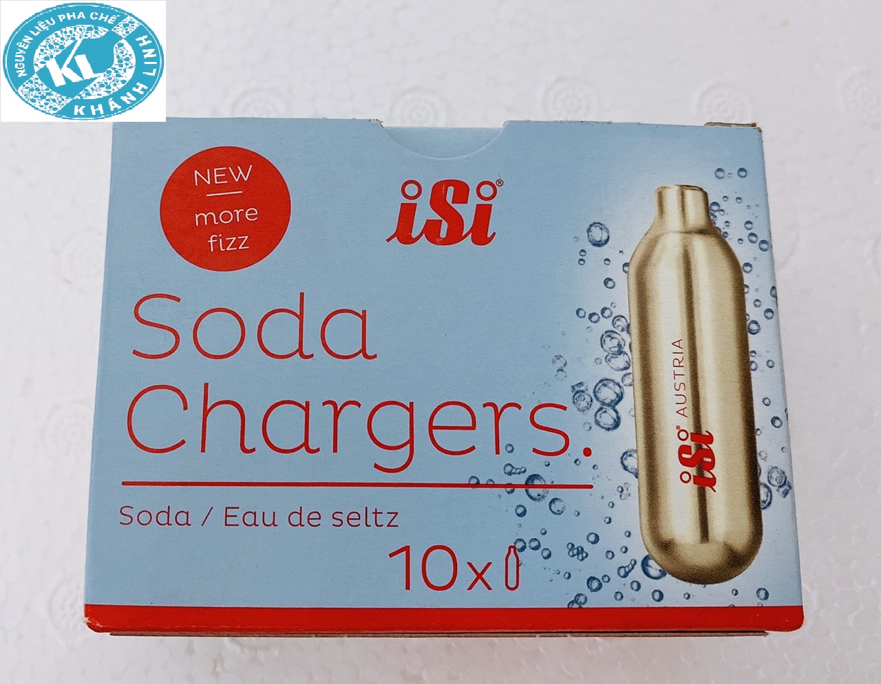 ga bình soda isi ( hộp 10 viên)
