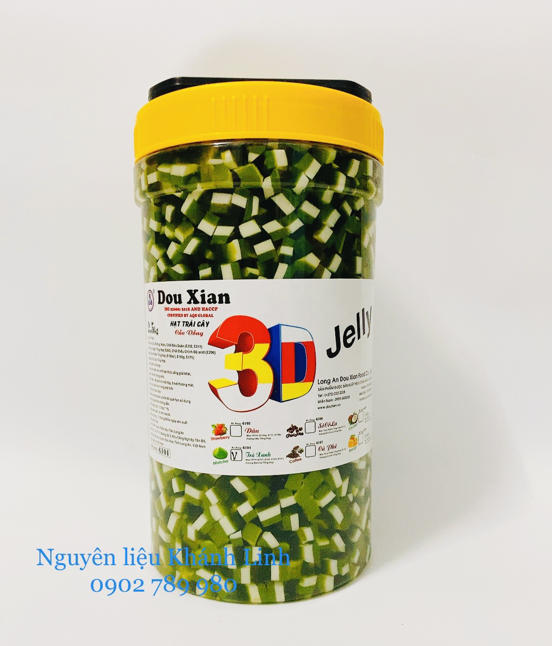  Hạt 3D Hương Matcha Douxian  2.5kg