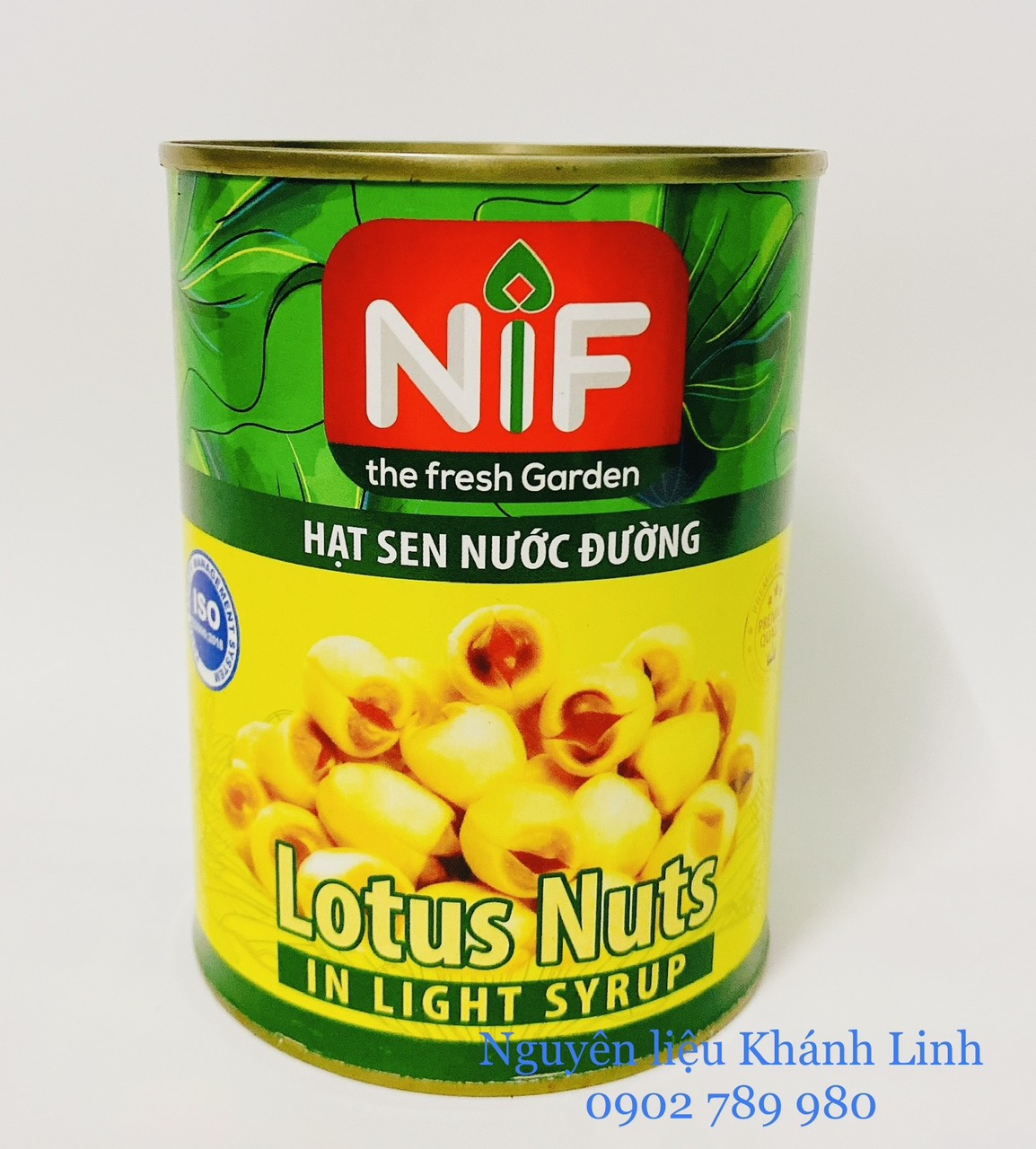 Hạt sen đóng hộp Nif 560G
