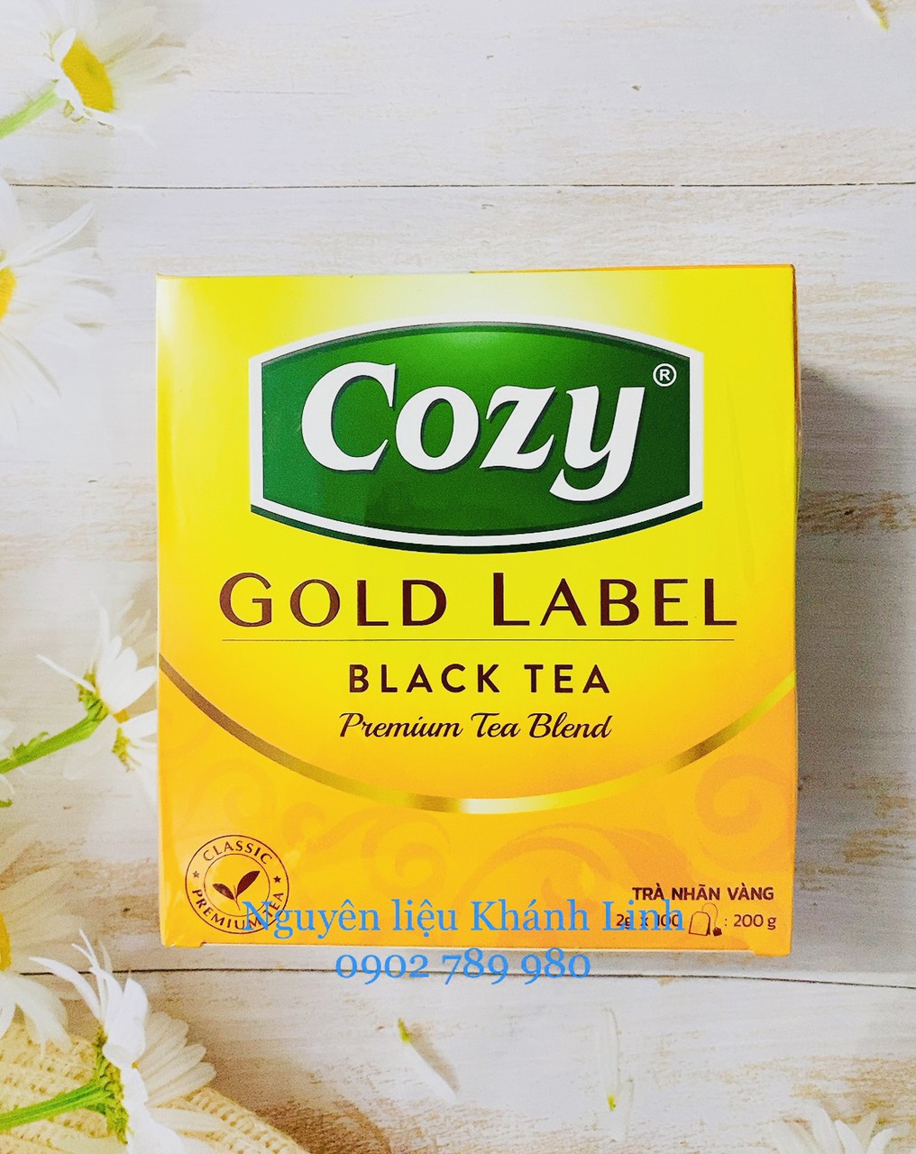 Hồng Trà Cozy Túi Lọc Hộp 100 túi