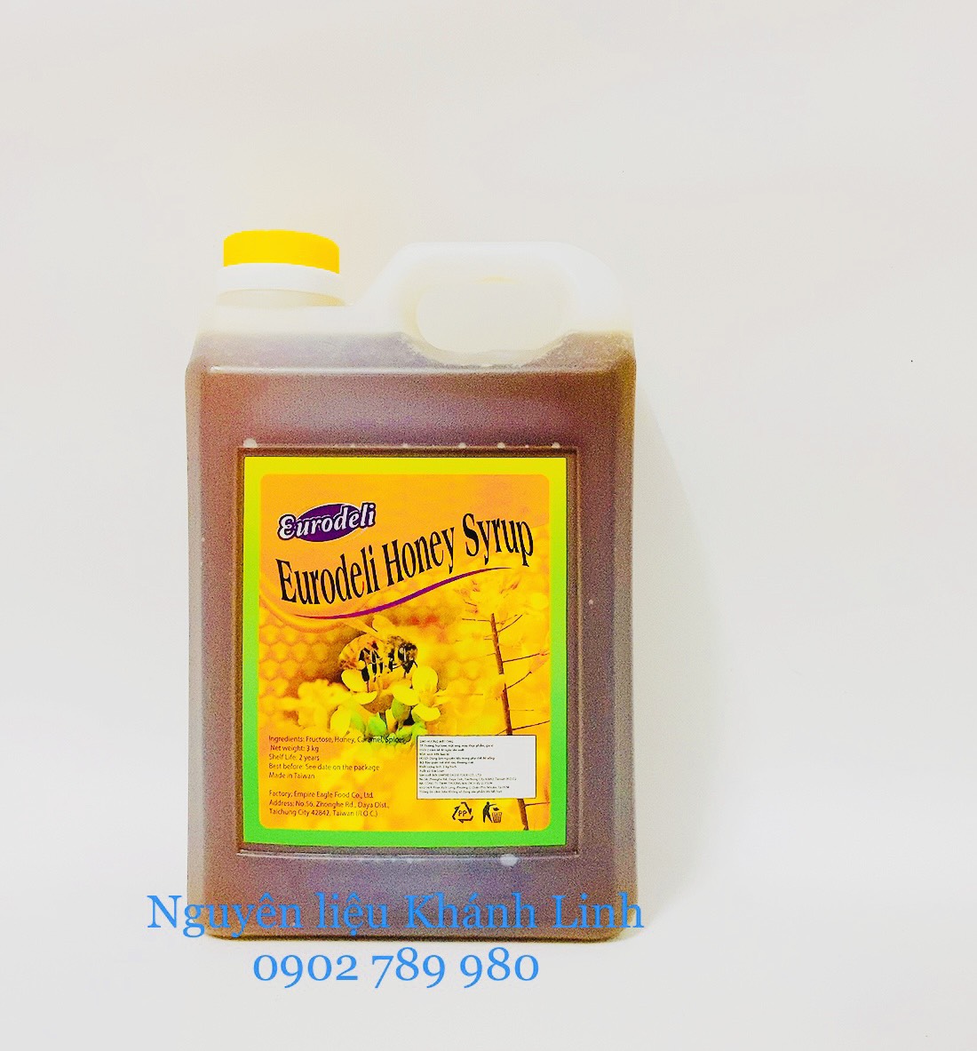  Mật Ong Eurodeli Đài Loan 3.2kg