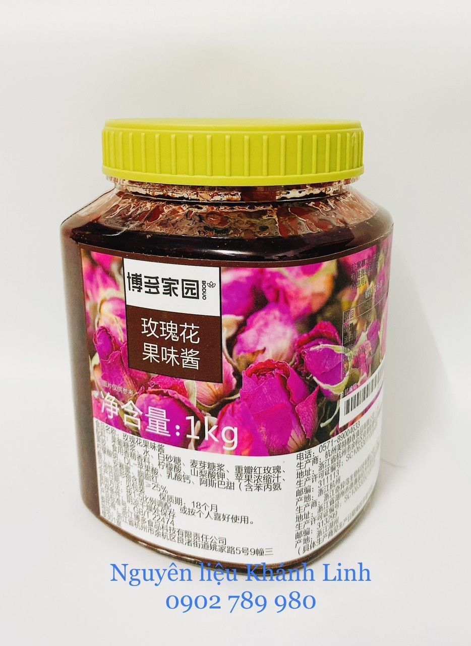  Mứt Hoa Hồng Boduo 1Kg