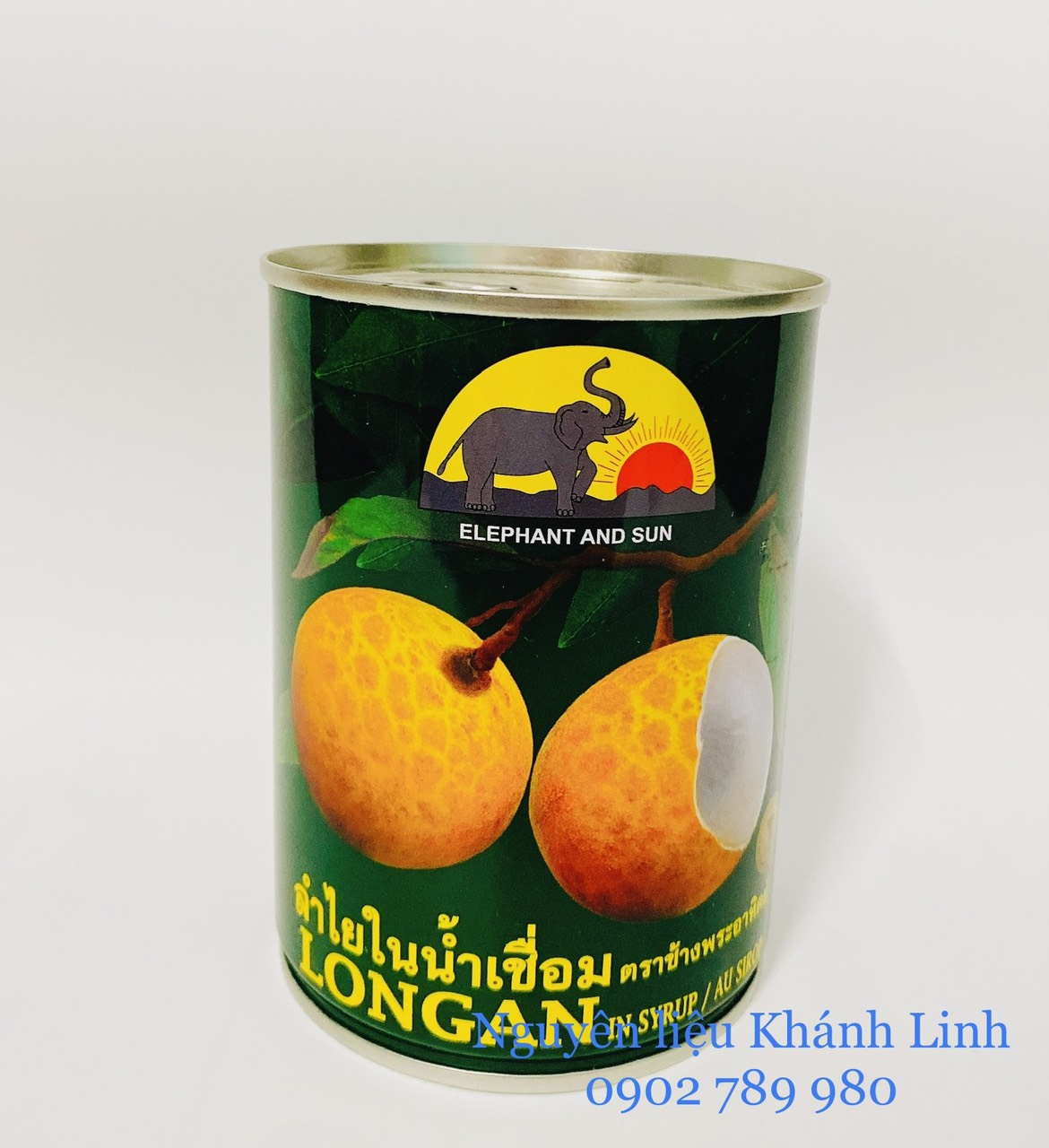 Nhãn Hộp Elephant and Sun 565g