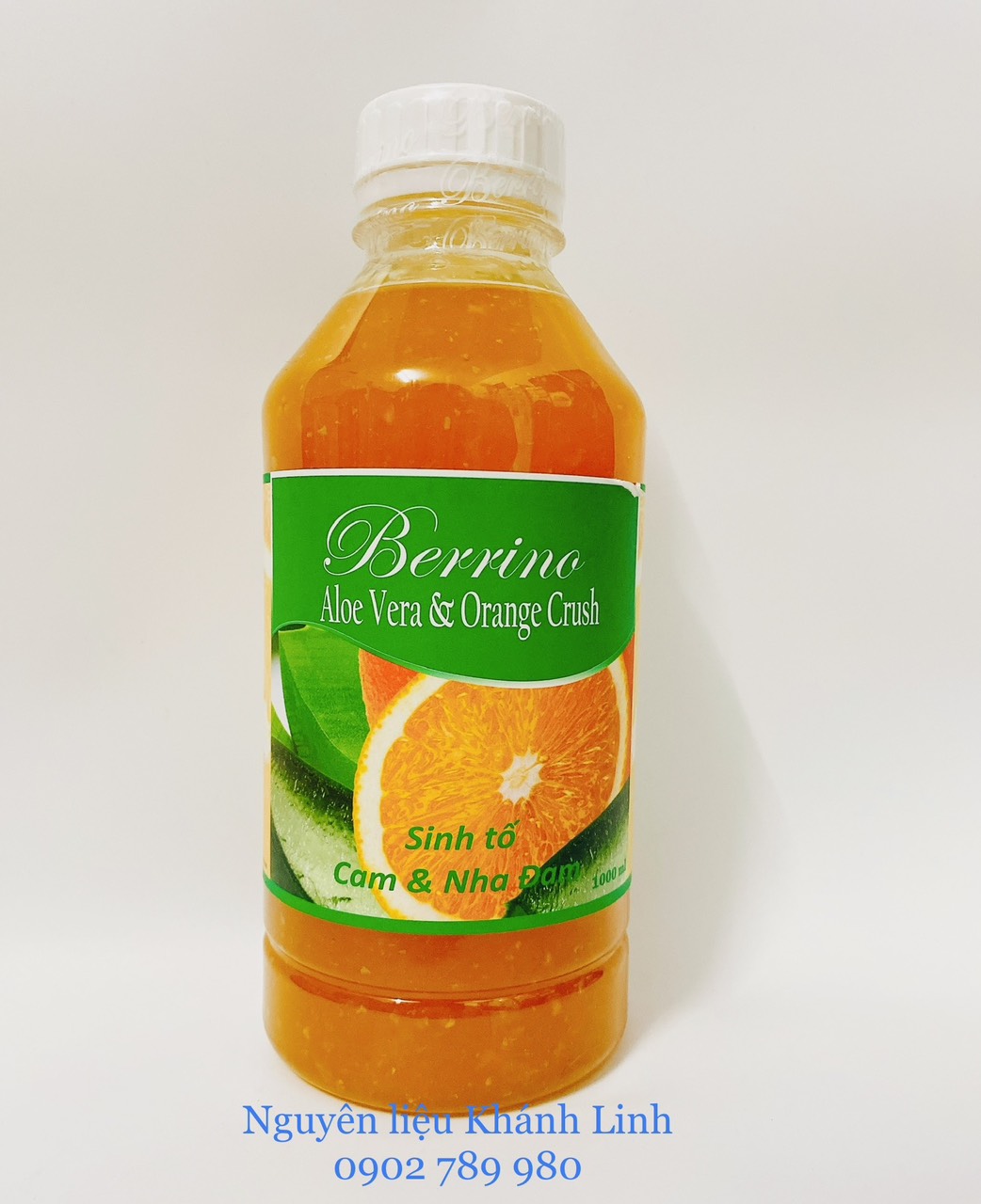 Sinh Tố Cam - Nha Đam Berrino 1L