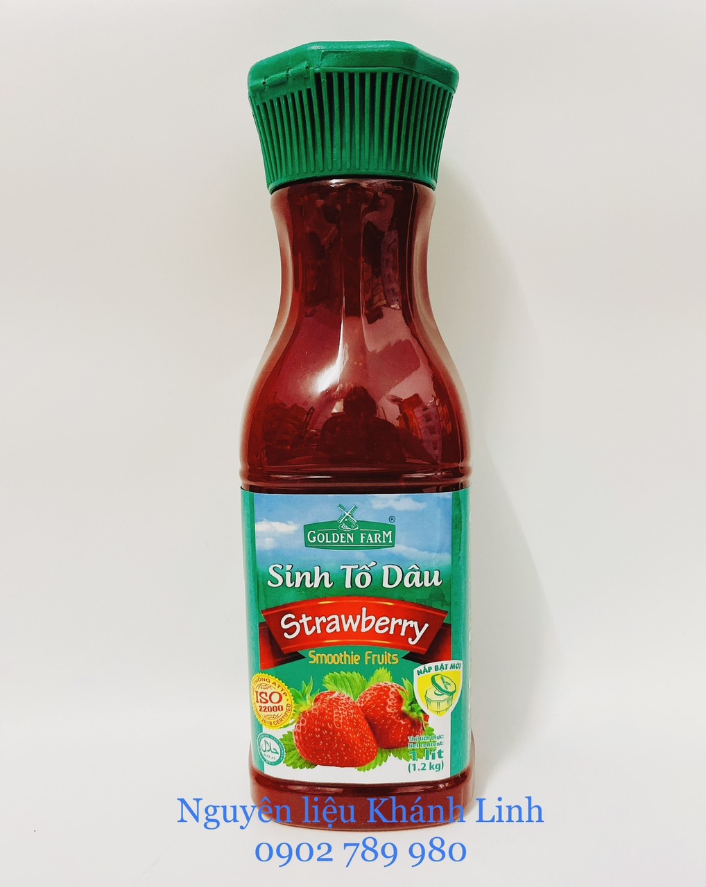 Sinh Tố Dâu Golden Farm 1 lit