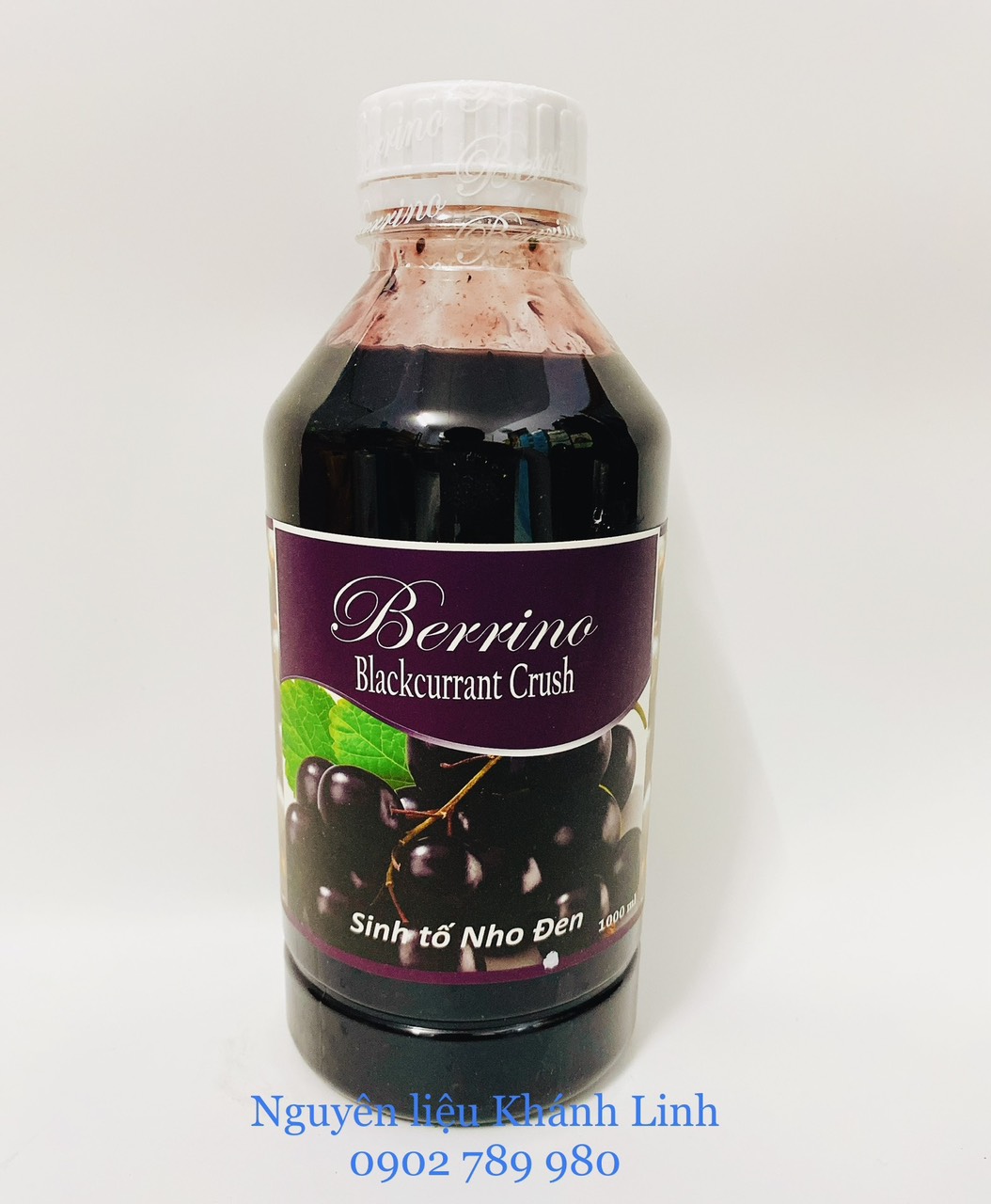 Sinh Tố Nho Đen Berrino 1L