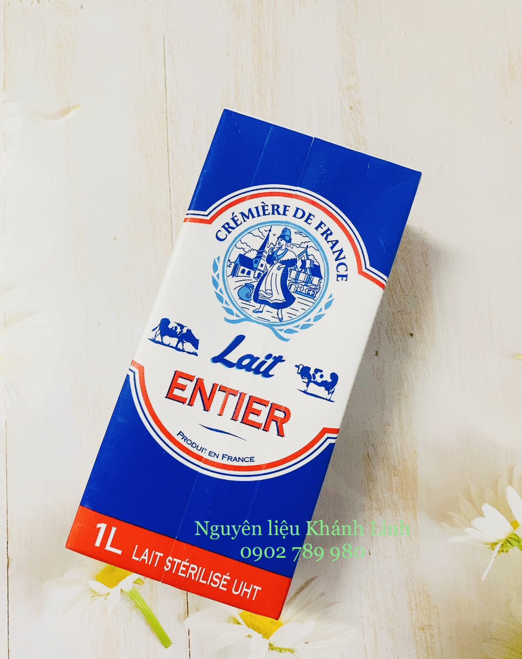  Sữa Tươi Nguyên Kem Pháp Lait Enter