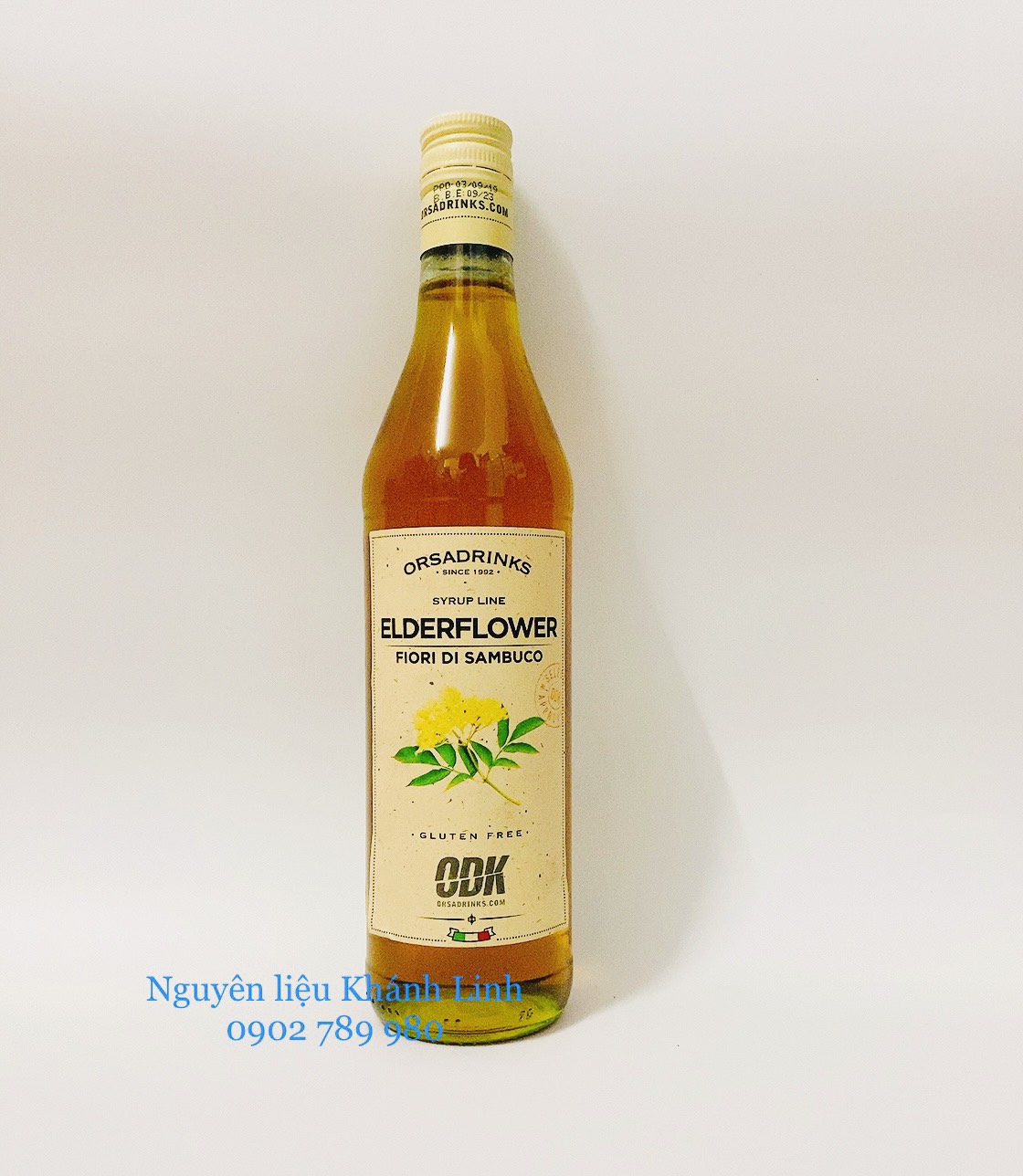 Syrup Elder Flower( Hoa Cơm Cháy) ODK 750ml