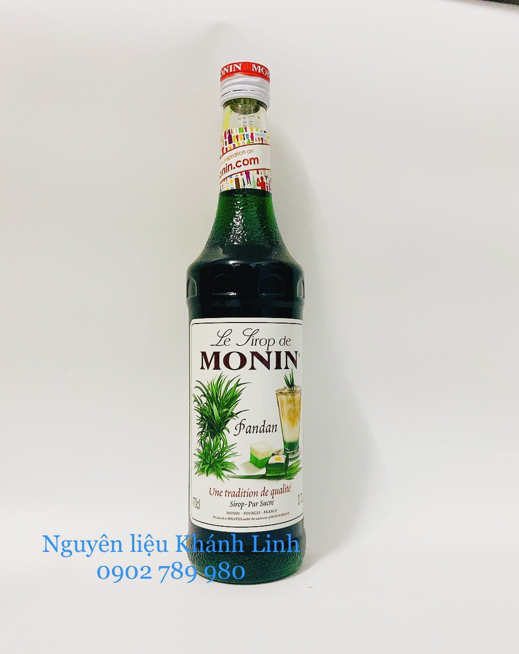 Syrup Monin Pandan (Lá Dứa) 700ml
