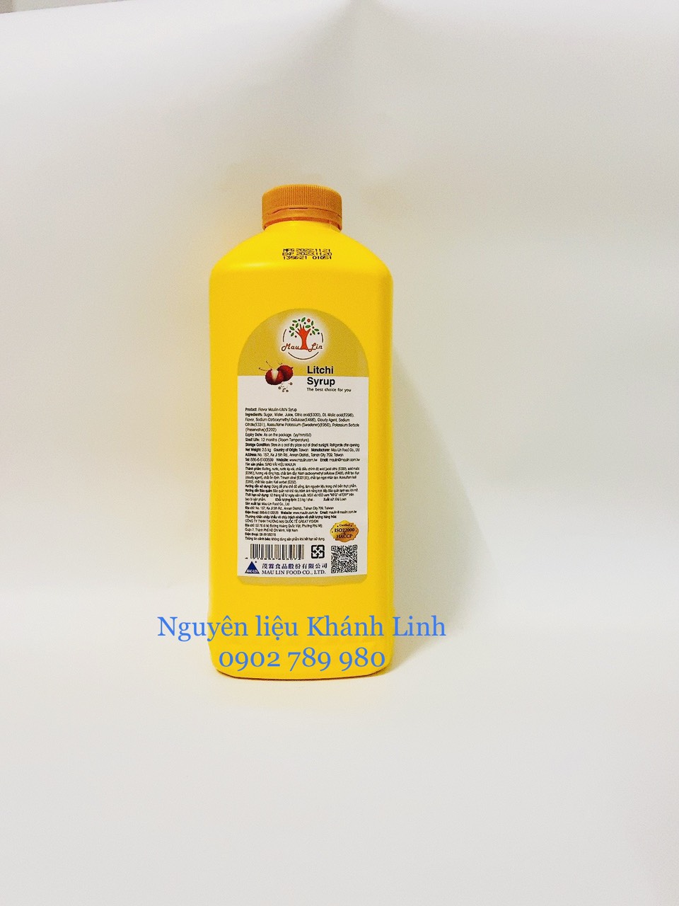 Syrup Vải Maulin 2.5Kg