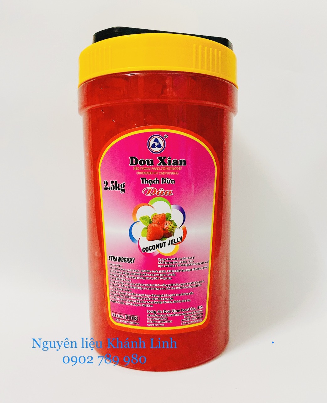 Thạch Dừa Dâu Douxian 2.5kg