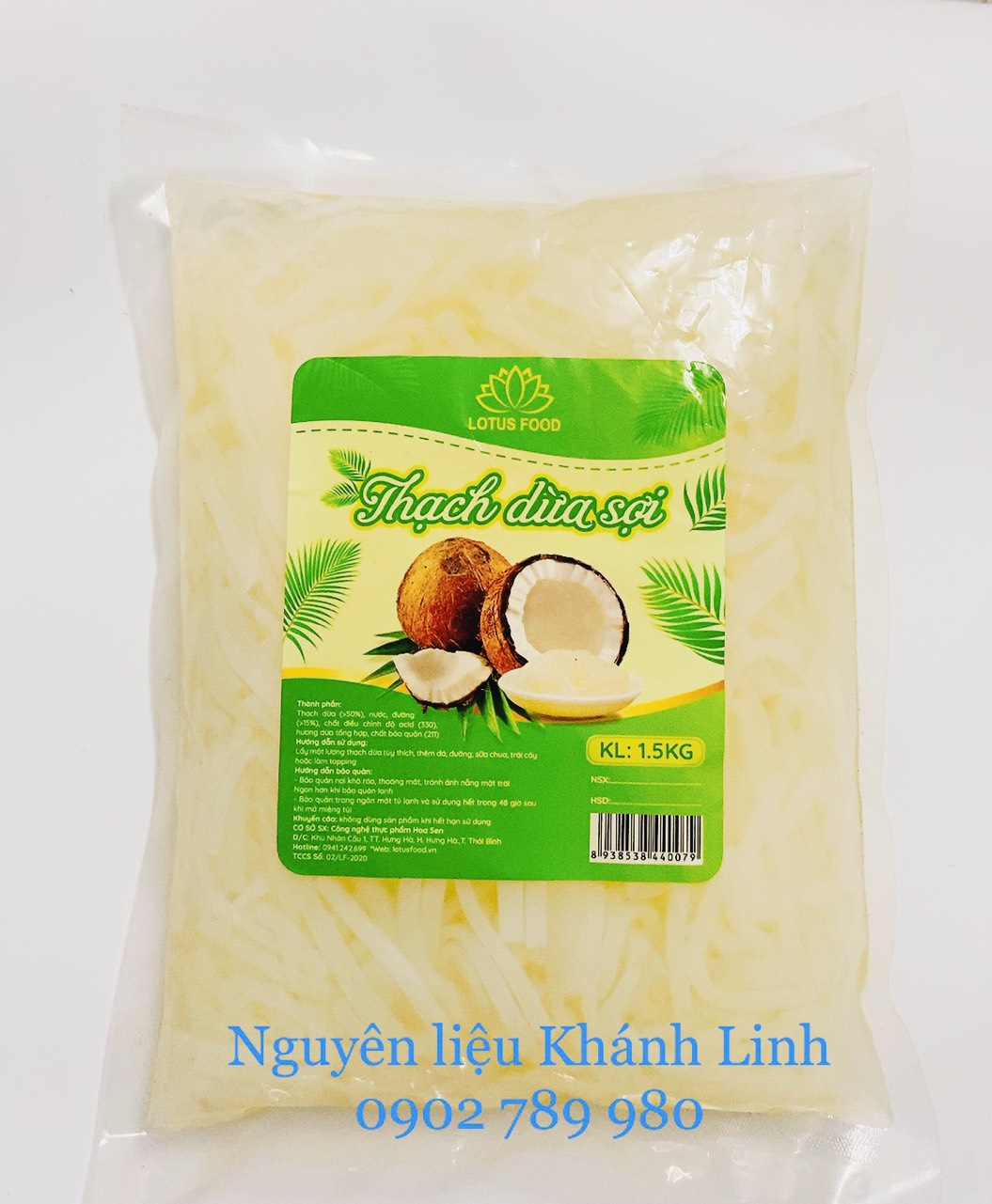 Thạch Dừa Sợi Lotusfood 1kg5