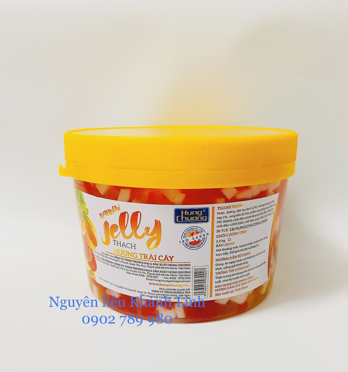 Thạch Trái Cây Hùng Chương 2.2kg