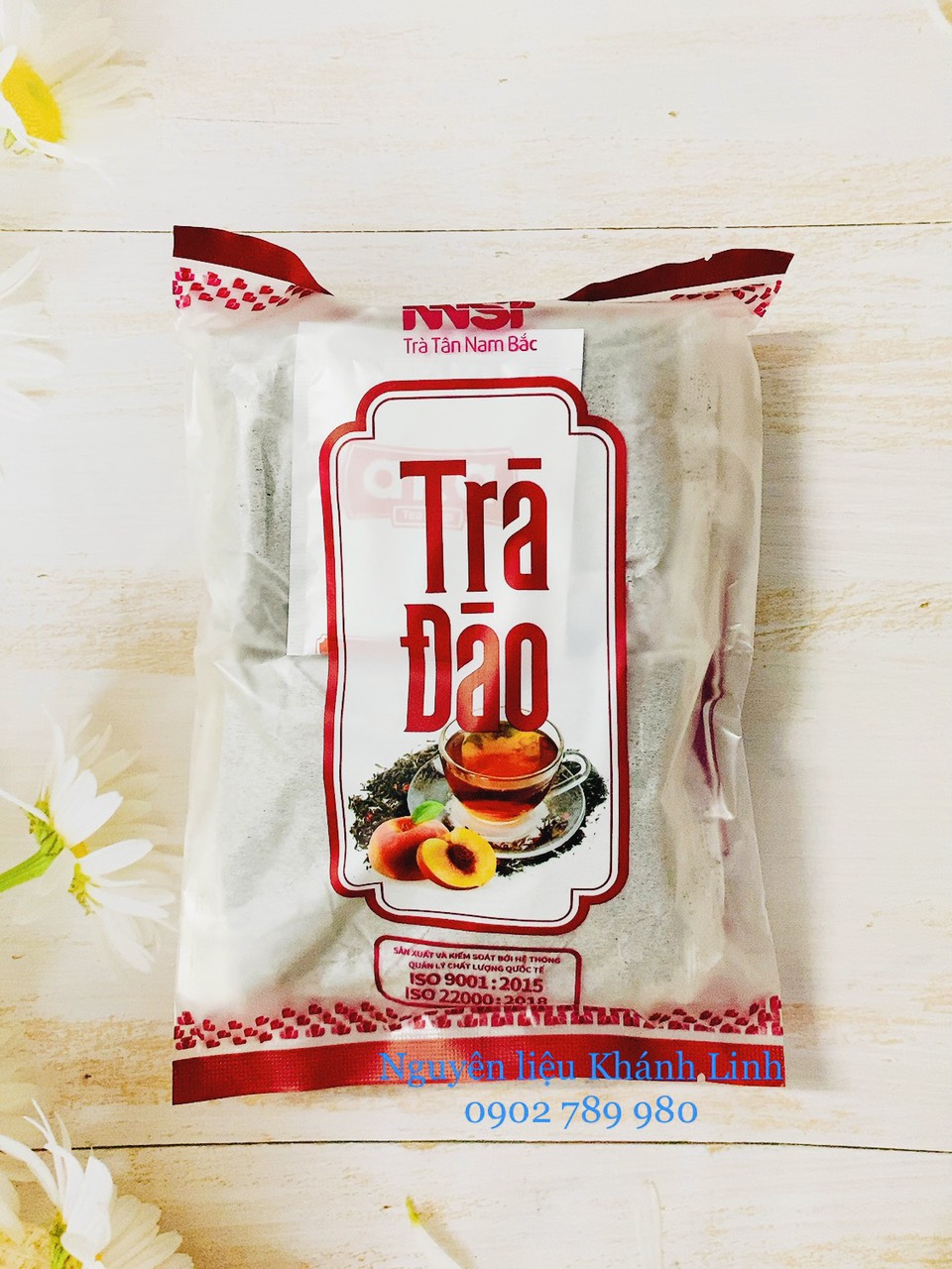  Trà Đào Túi Lọc Tân Nam Bắc 200g