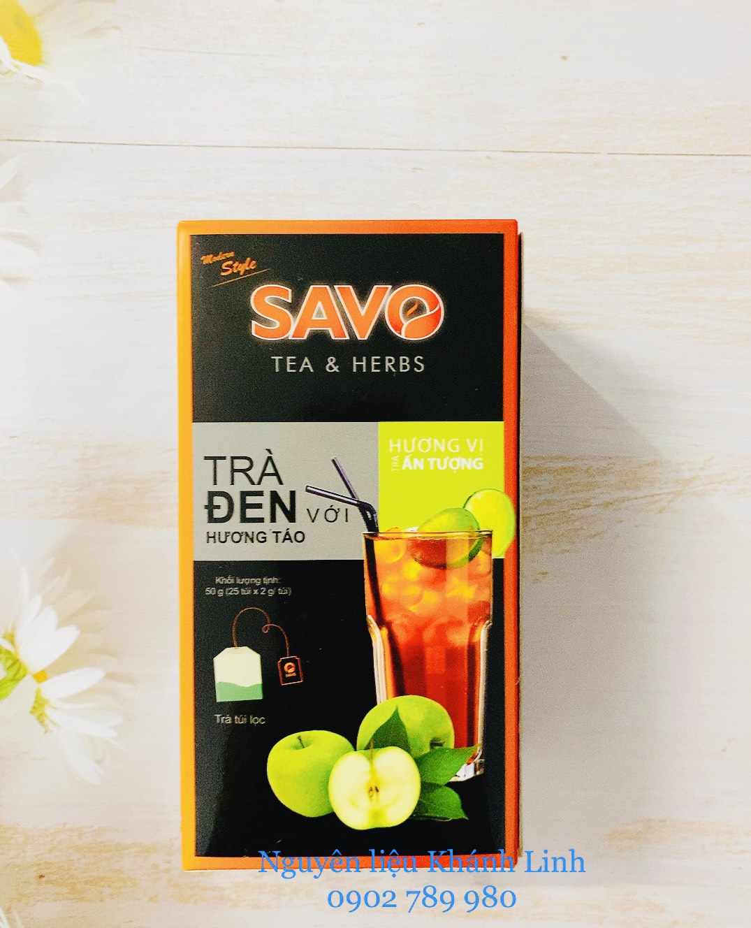 Trà Đen Hương Táo Savo