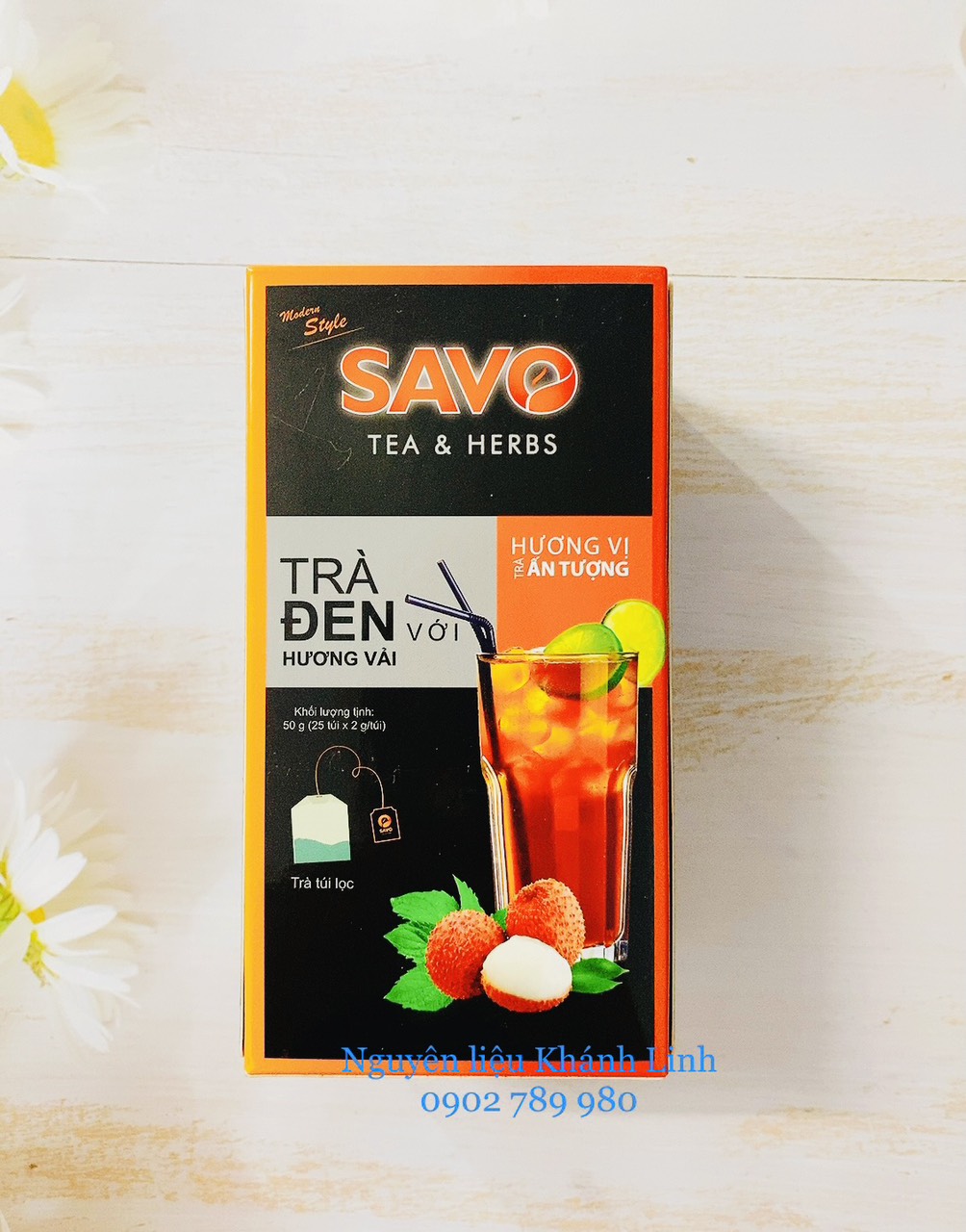 Trà Đen Hương Vải Savo