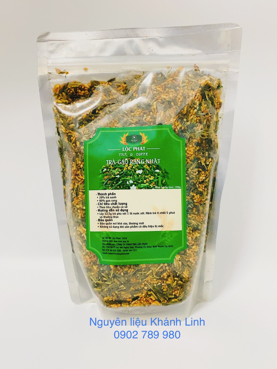 Trà Gạo Rang Lộc Phát 500g