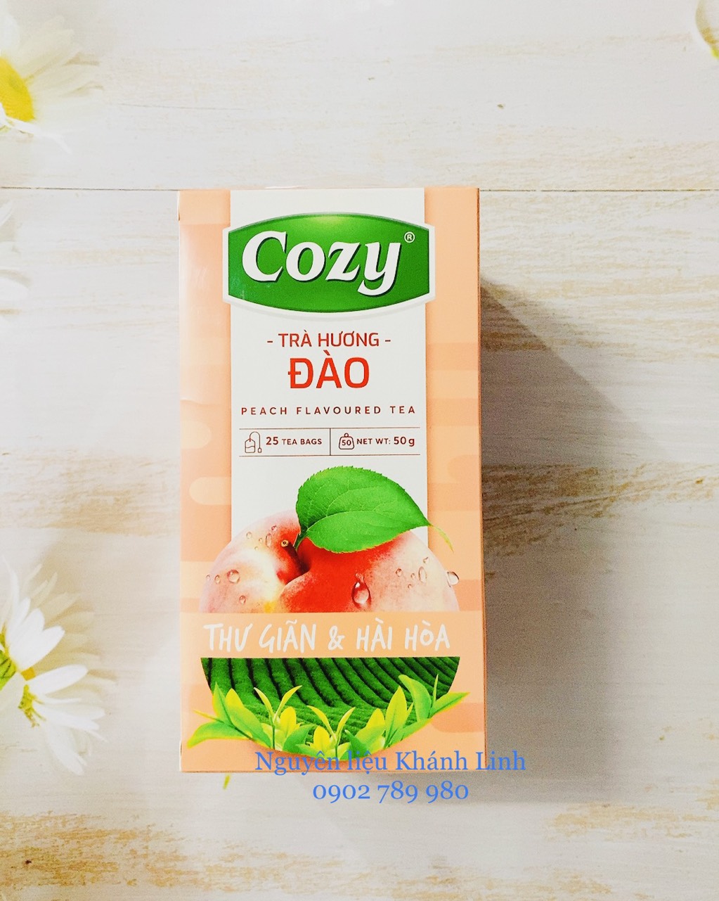 Trà Hương Đào Túi Lọc Cozy