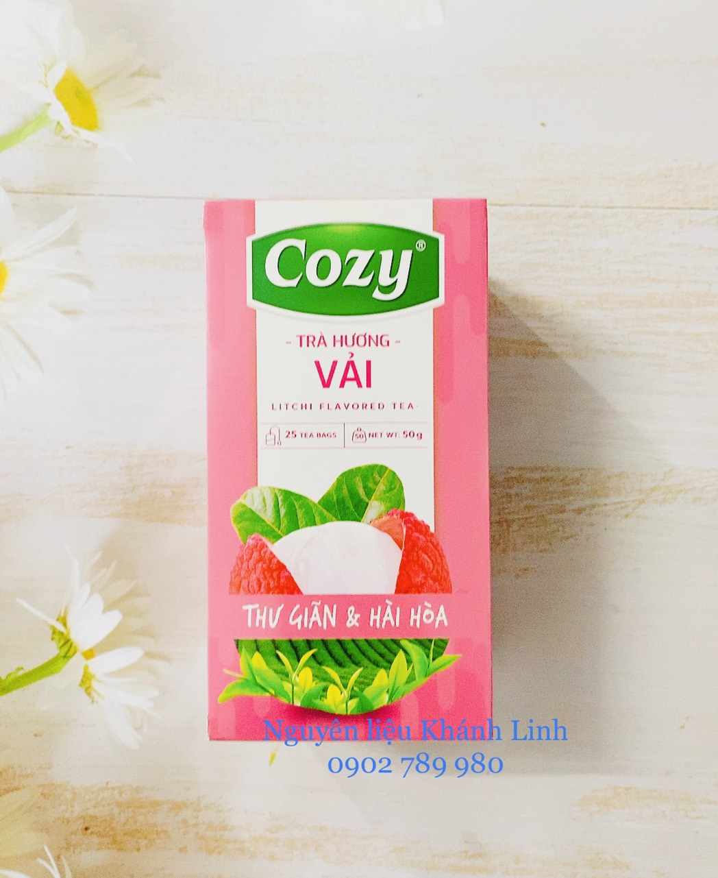 Trà Túi Lọc Hương Vải Cozy