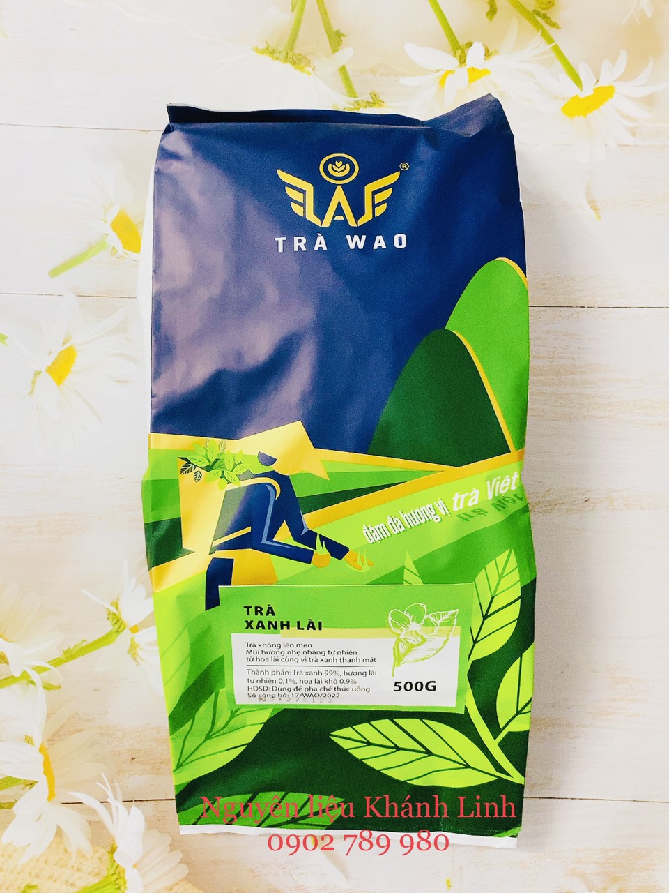 Trà Xanh Lài Wao 500g