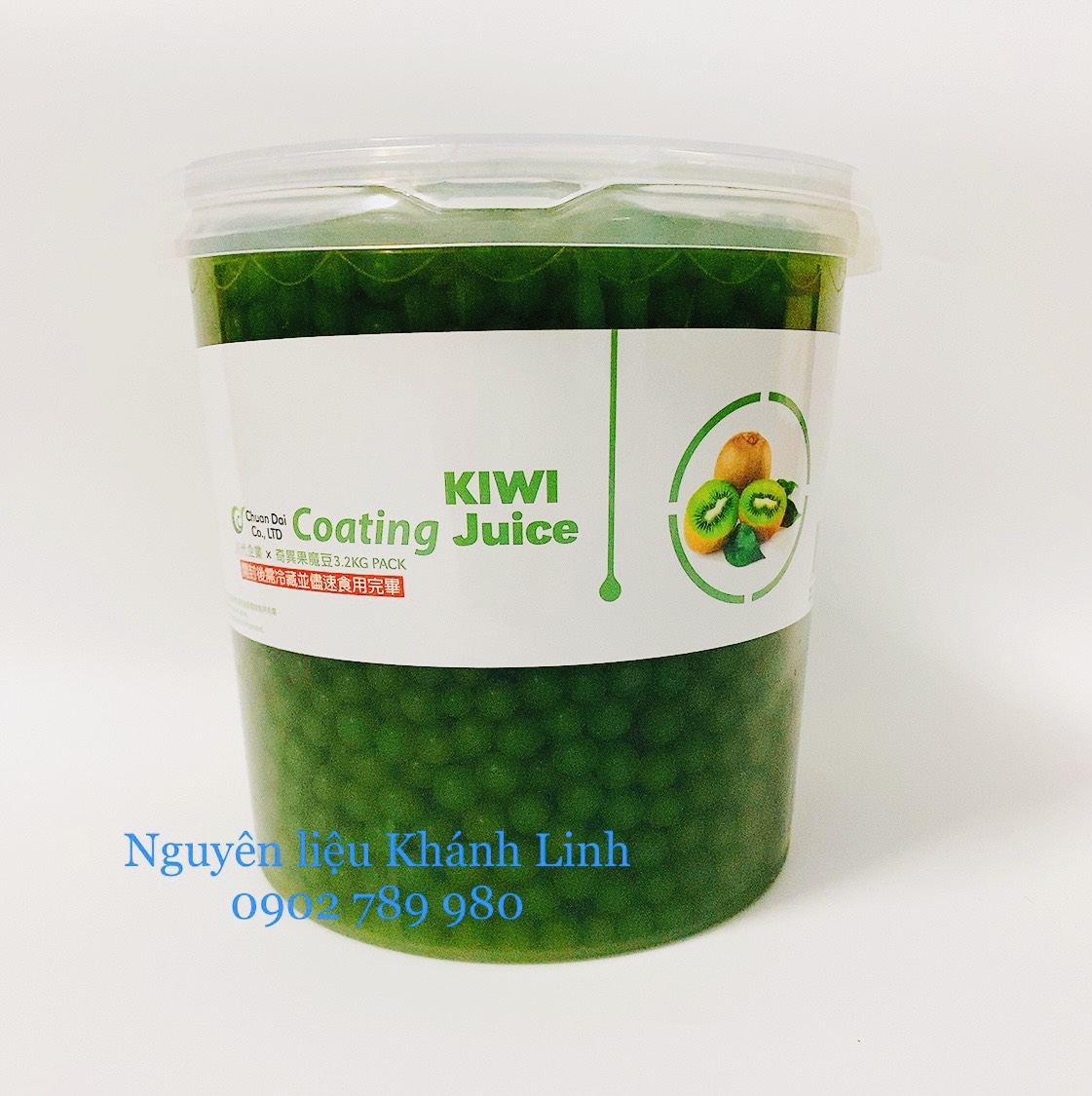  Trân Châu Thuỷ Tinh Kiwi Đài Loan 3.2Kg