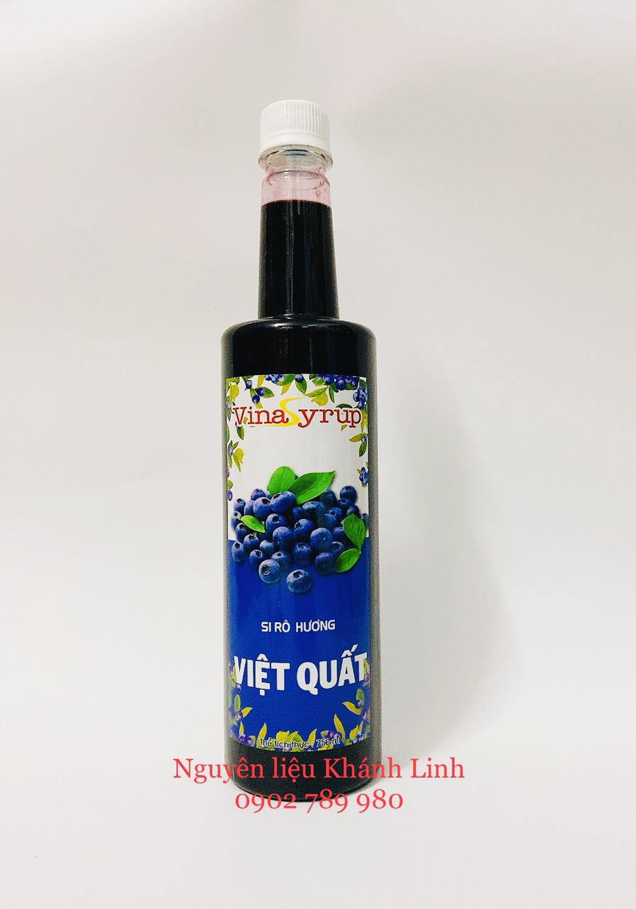 Vinasyrup Việt Quất 750ml