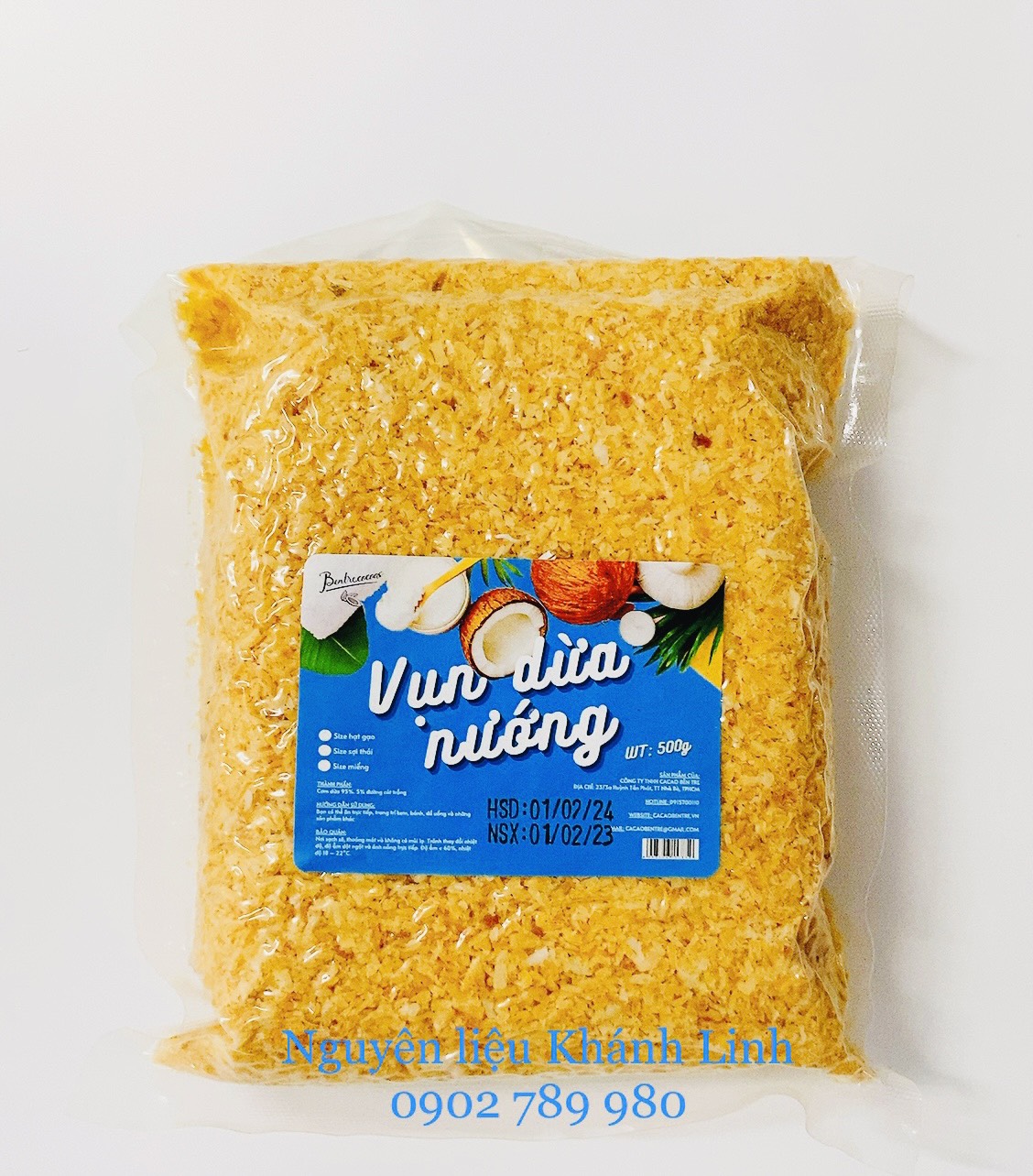 Vụn Dừa Nướng 500G