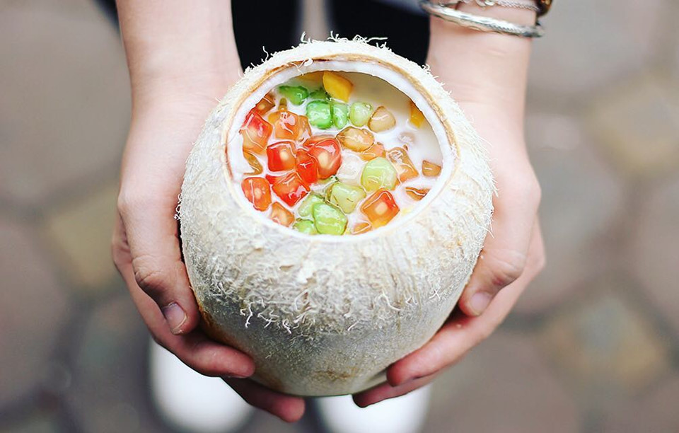 Các món mát lạnh ngày nóng dành cho tín đồ mê dừa